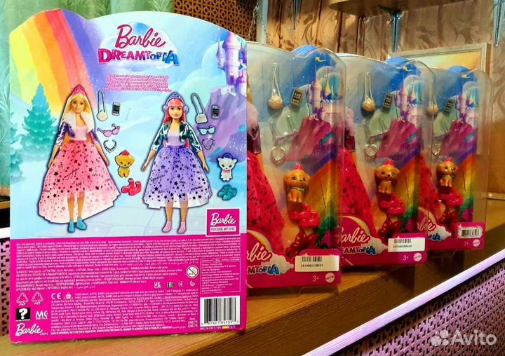 Barbie принцесса Dreamtopia GML75/76 Mattel