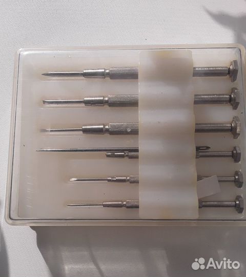 Набор отверток для любителей точной механики СССР