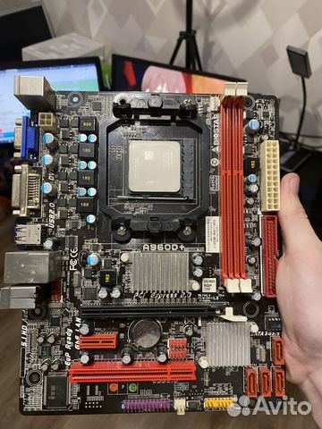 Материнская плата ам3+/ + процессор FX 4300 купить в Москве ...