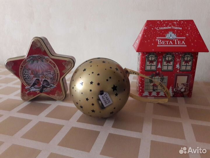 Коллекционные коробочки для чая, кофе и конфет