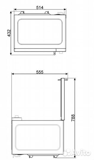 Микроволновая печь Smeg MOE25X