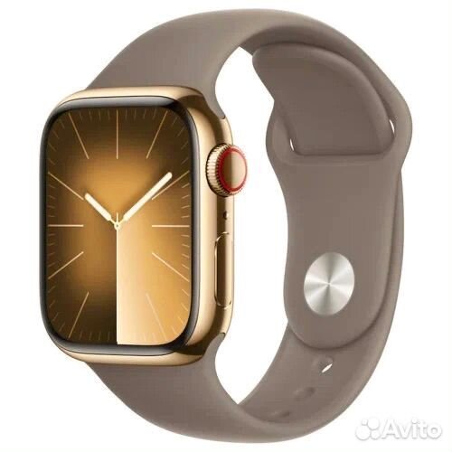 Apple watch S9 41 mm Gold steal Clay