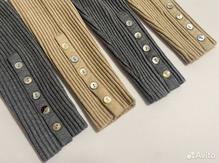 Леггинсы новые утепленные лостны в рубчик