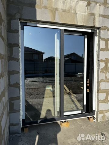 Портал раздвижной теплый пвх