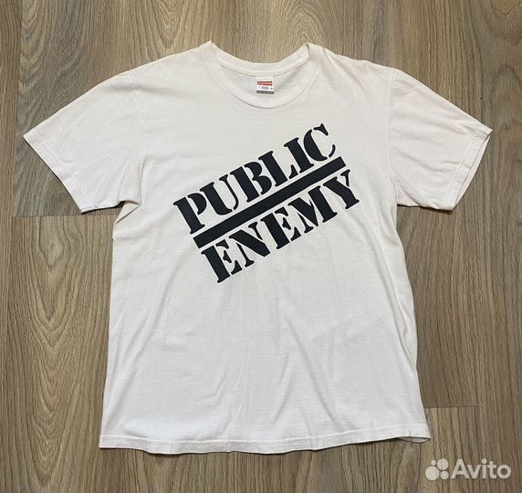 Футболка Supreme Public Enemy Оригинал