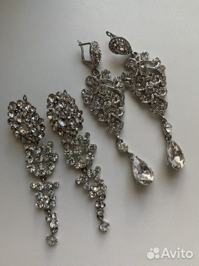 Серьги бижутерия