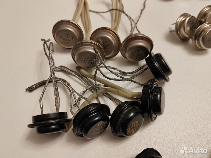 Транзисторы кт, гт, П не паянные СССР