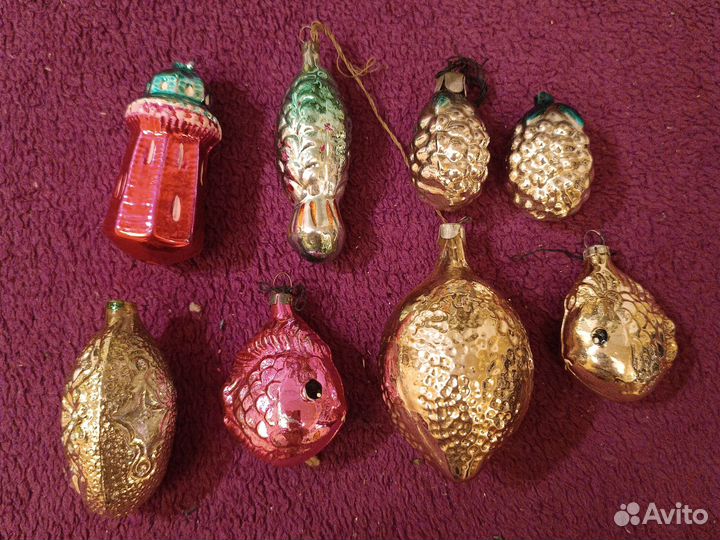 Елочные игрушки СССР