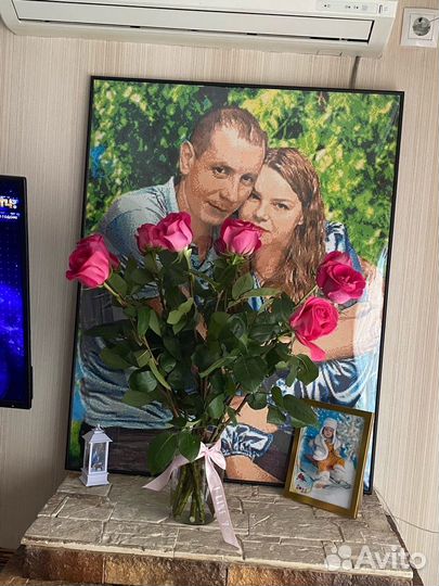 Алмазная мозаика по фото - производство