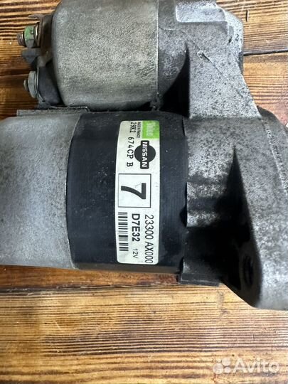 Стартер nissan