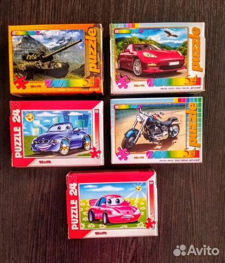 Пазлы мозаика настольные игры новые