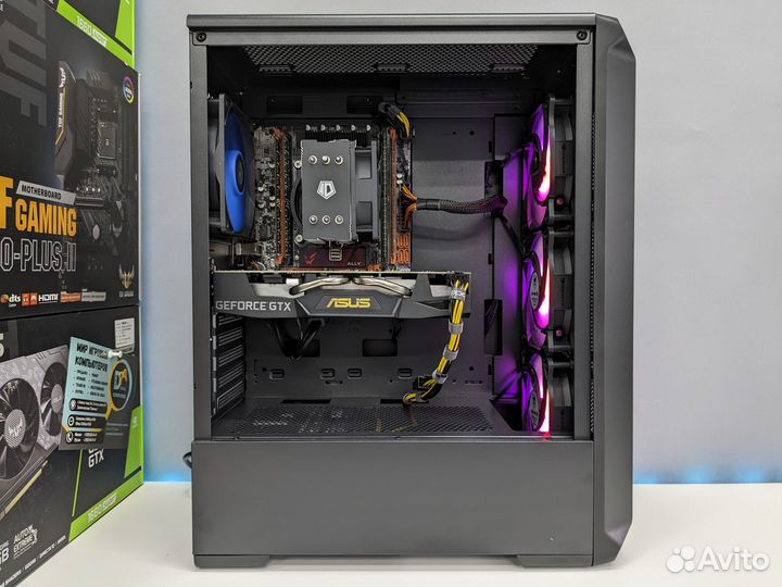 Игровой пк intel 12 ядер + GTX1660S 6GB + 16GB