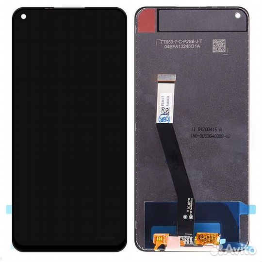 Дисплей Xiaomi Redmi Note 9, Redmi 10X 4G Черный