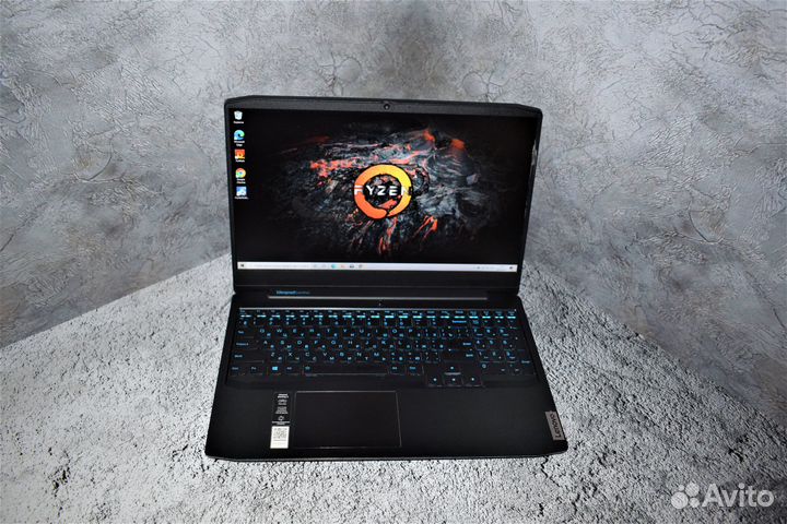 Игровой ноутбук Lenovo на Ryzen 5 4600H/ GTX 1650