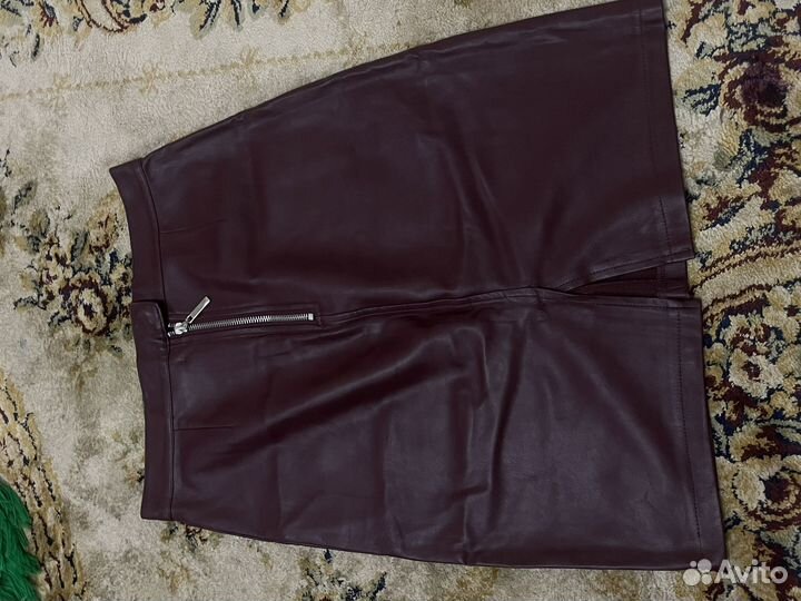 Кожанная юбка