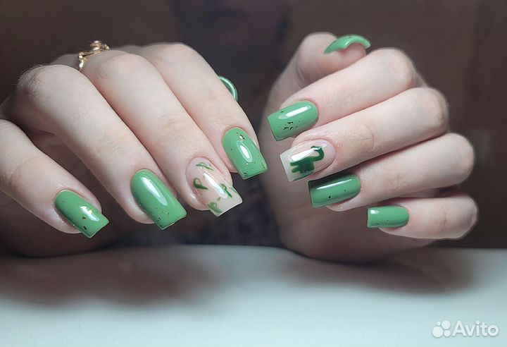 Маникюр/укрепление/Коррекция на дому