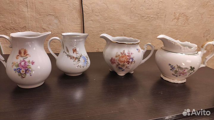 Молочники винтажные