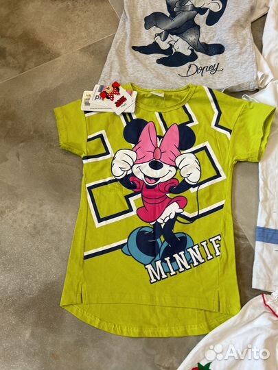 Пакет летней одежды для девочки 128-134