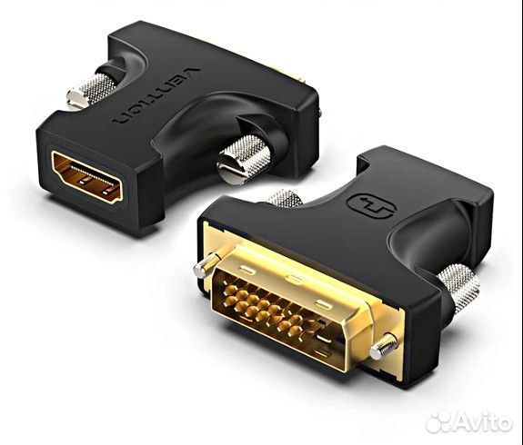 Переходник DVI на hdmi/VGA/3 RGB RCA/DVI