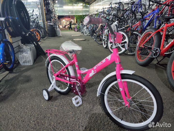 Велосипед детский 18 дюймов для девочки