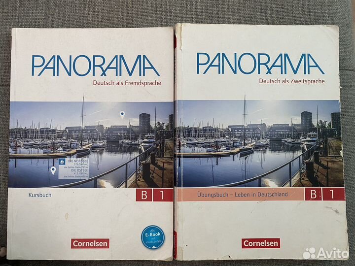 Учебник и тетрадь по немецкому Panorama B1