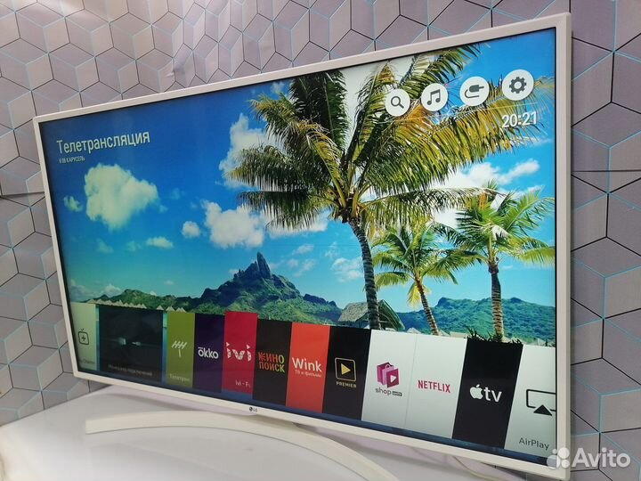 Ultra HD. SMART TV - LG 49UK6390PLG. (4К)