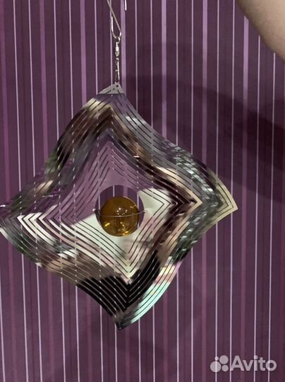 Ветряной спиннер на батарейках