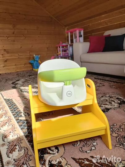 Стульчик для купания happy baby