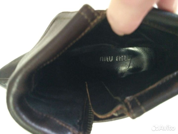 Ботильоны Miu Miu оригинал
