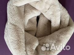 Воротник из эко меха новый