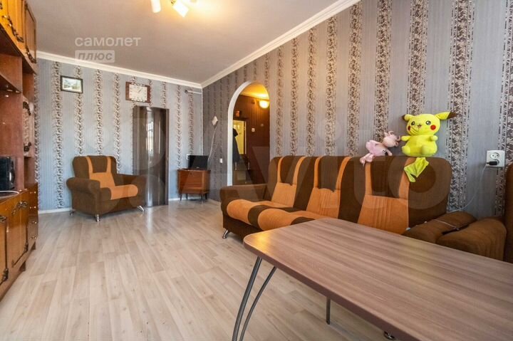 3-к. квартира, 55,6 м², 5/5 эт.