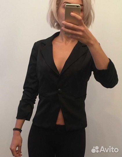 Пиджак черный