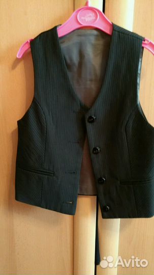 Школьная форма на девочку,тройка- сарафан,юбочка,ж