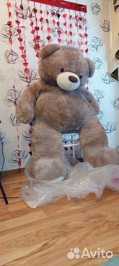 Большой плюшевый мишка новый