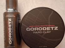 Глина для укладки волос gorodetz+шампунь