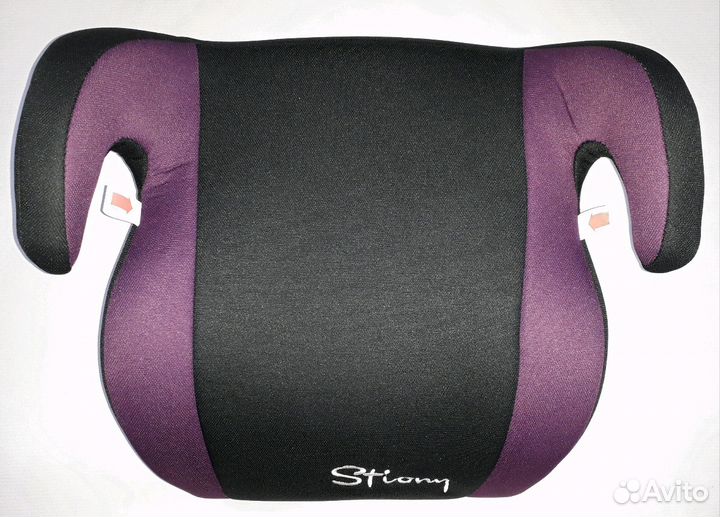 Бустер/ автокресло 22-36кг, фиолетовый. Новый