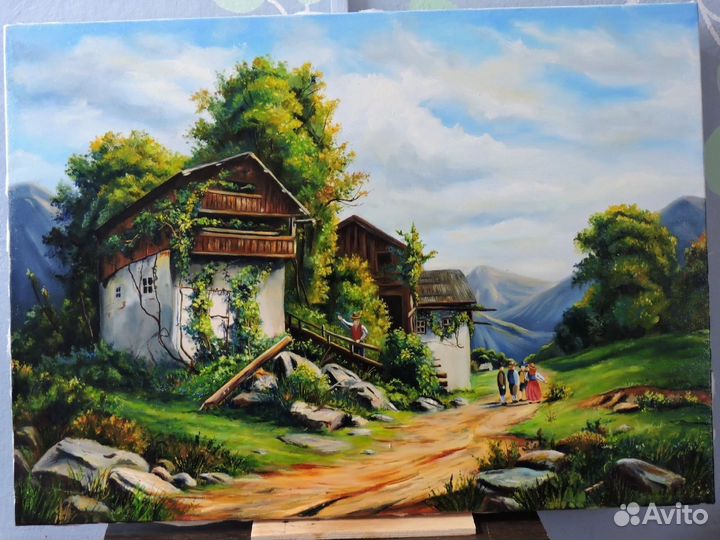 Картина маслом на заказ