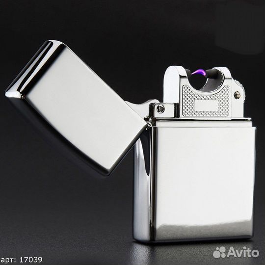 Зажигалка zippo silver электрическая