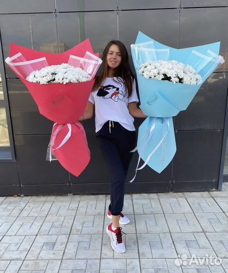 Авторские букеты гиганты, есть доставка