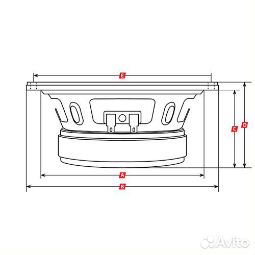 Акустика для авто. Динамик kicx SL130