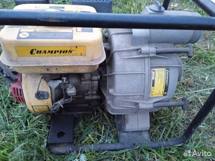 Мотопомпа для грязной воды бу