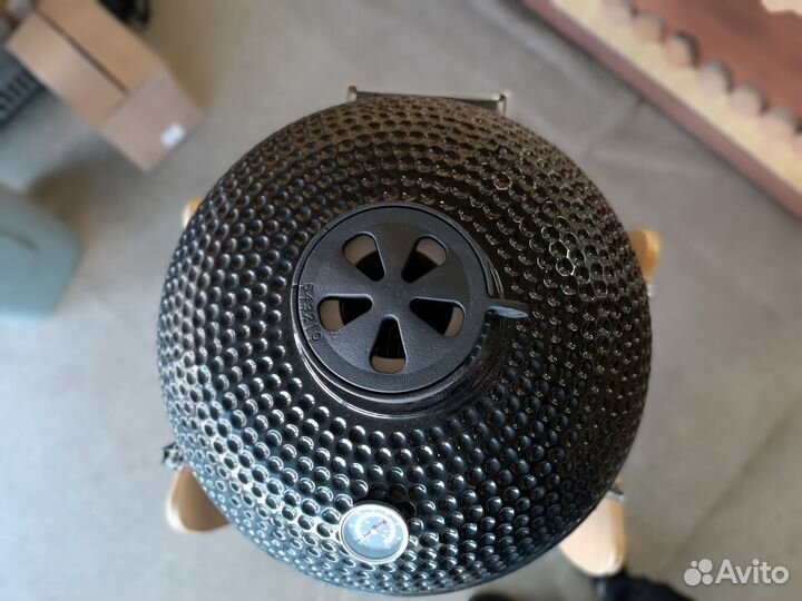 Керамический гриль-печь BBQ яйцо 55см (на углях)