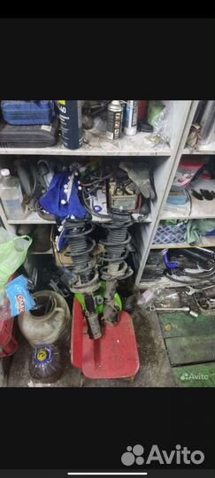 Стойки передние kia rio