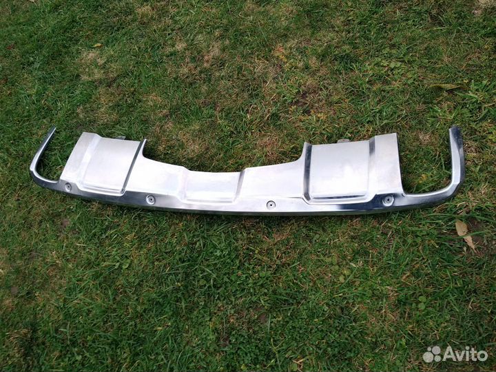 Мерседес ML W164 Рестайлинг хром низ бампера