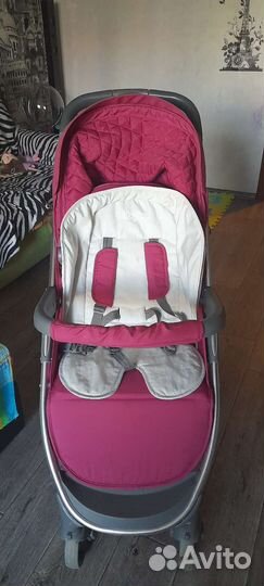 Коляска прогулочная Babyton Cosmo Red. Цена 6500