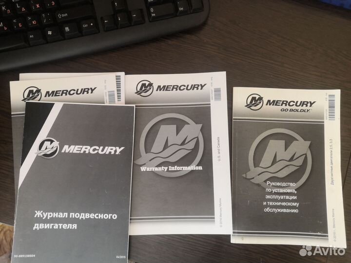 Лодочный мотор Mercury 2.5