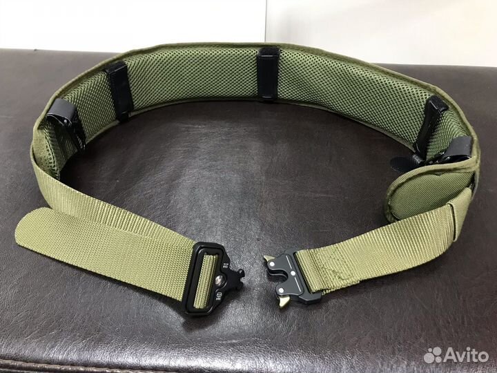 Пояс тактический с ремнем тактическим цвет олива