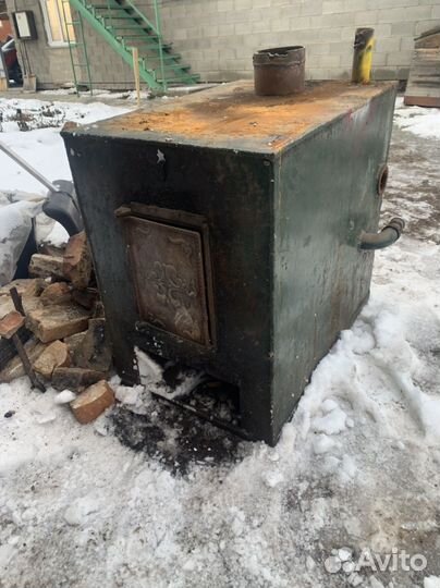 Печь котел бу