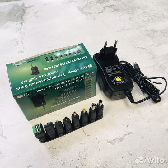 Универсальный блок питания 3-12v 3A LP 80