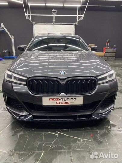 Губа в стиле M-Performance BMW 5 Series G30 рест
